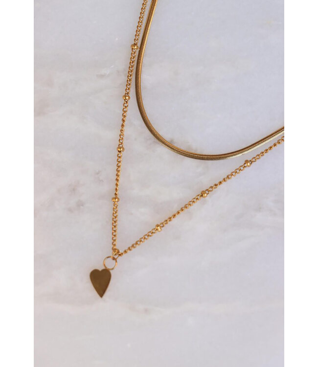 Label Kiki K.SK.79.1 Baby smooth snake necklace