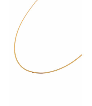 Label Kiki Baby smooth snake necklace