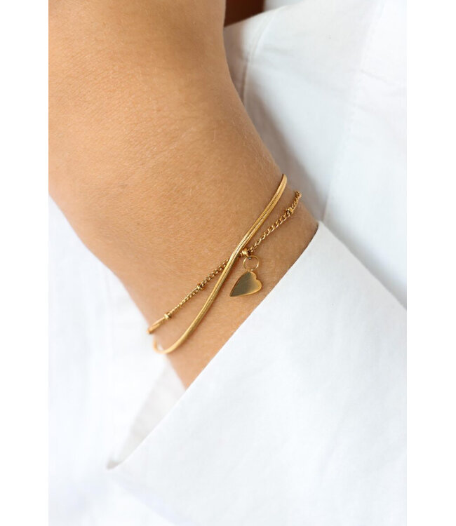 Label Kiki K.SA.101.1 Heart bracelet