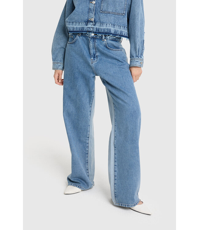 Alix the Label 2512196501 mix denim pants