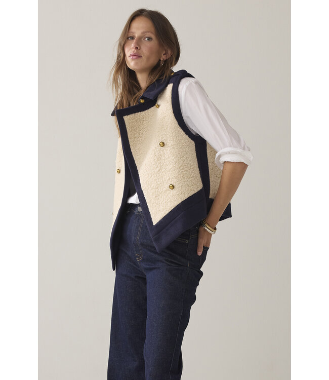 Summum Woman 9s262-12398 Gilet Boucle