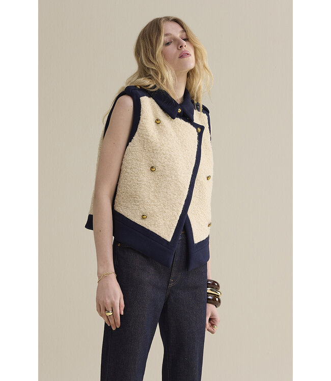 Summum Woman 9s262-12398 Gilet Boucle