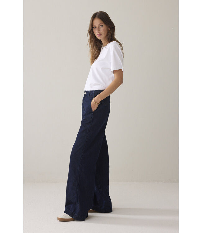 Summum Woman 4s2883-5203 Jeans wide leg denim
