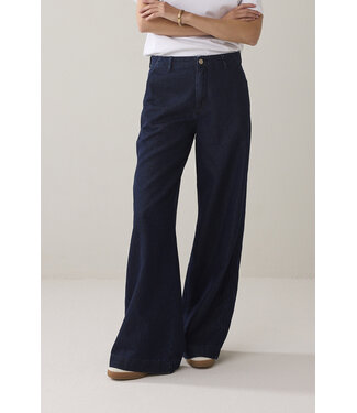 Summum Woman Jeans wide leg denim