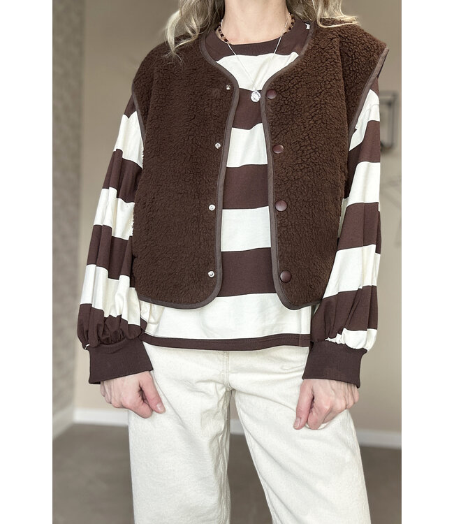 VROUW Limited Jasmin teddy gilet