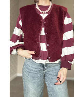 VROUW Limited Jasmin teddy gilet