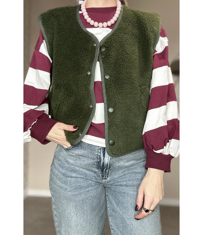 VROUW Limited Jasmin teddy gilet