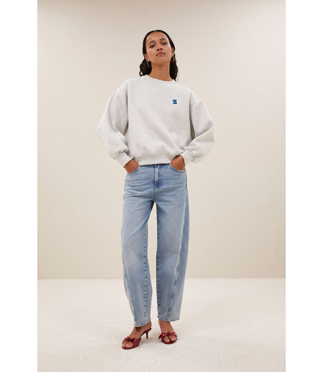 BY-BAR AMSTERDAM 26218902 bibi melange lucky everyday sweater