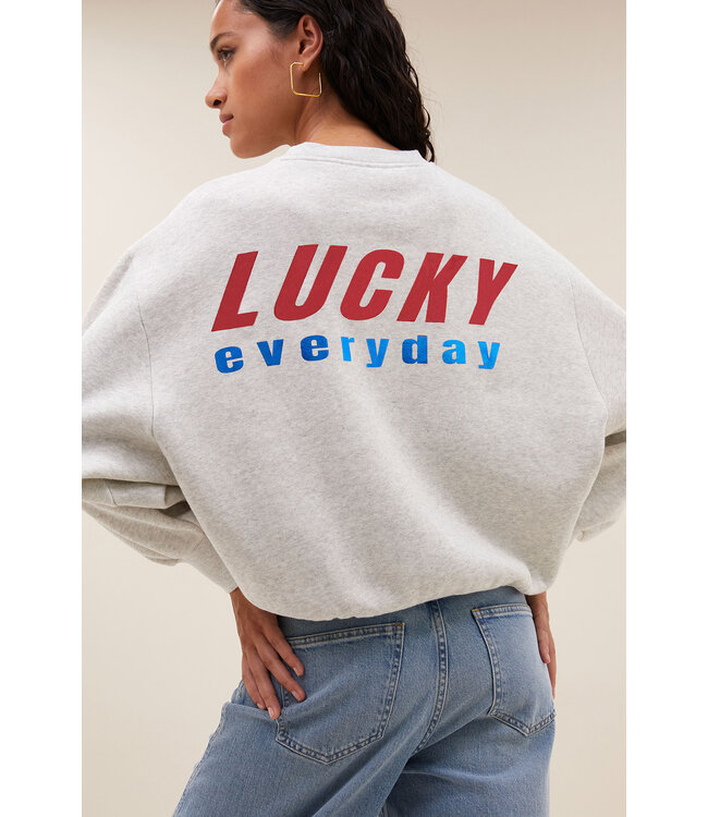 BY-BAR AMSTERDAM 26218902 bibi melange lucky everyday sweater