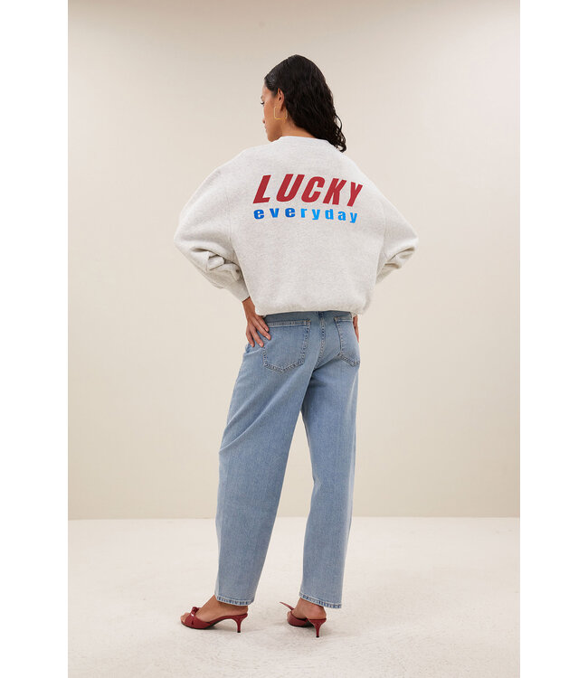 BY-BAR AMSTERDAM 26218902 bibi melange lucky everyday sweater