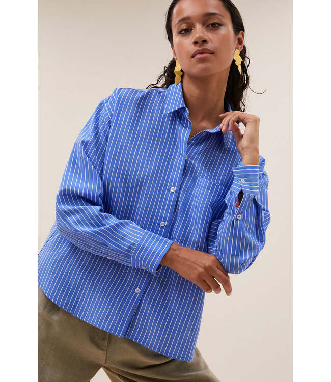 BY-BAR AMSTERDAM lise stripe blouse