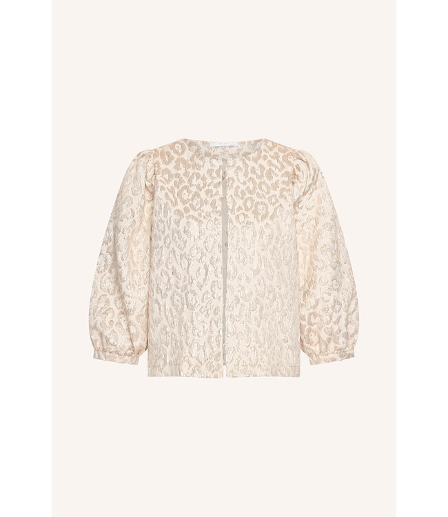 BY-BAR AMSTERDAM 26112060 mauri sparkle cheetah blouse