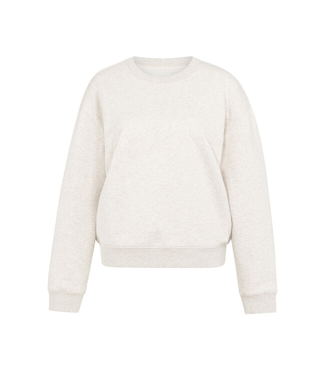 Yaya 01-109105-601 Sweater met opgestikte tekst