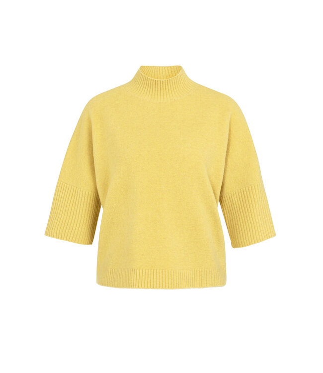 Yaya 01-000437-601 Trui met geribde mouwen