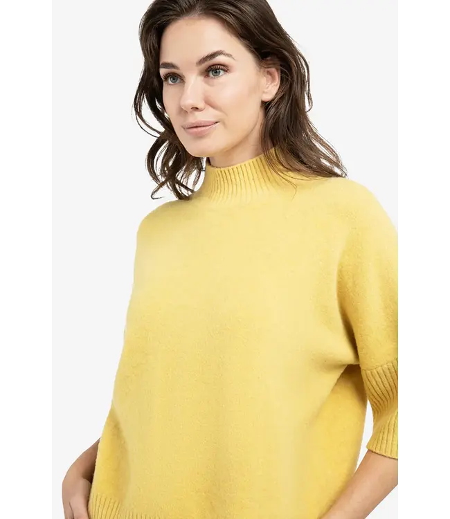 Yaya 01-000437-601 Trui met geribde mouwen