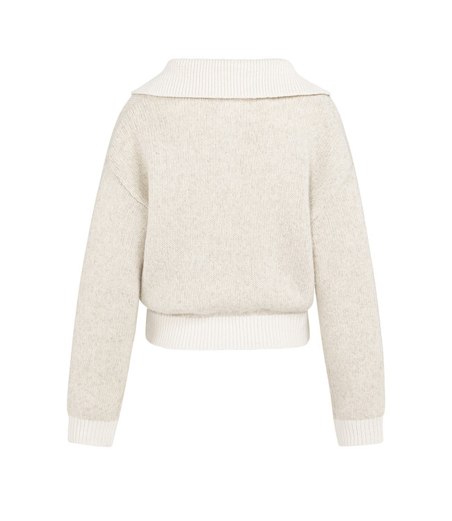 Yaya 01-000547-601 Trui met contrasterende kraag