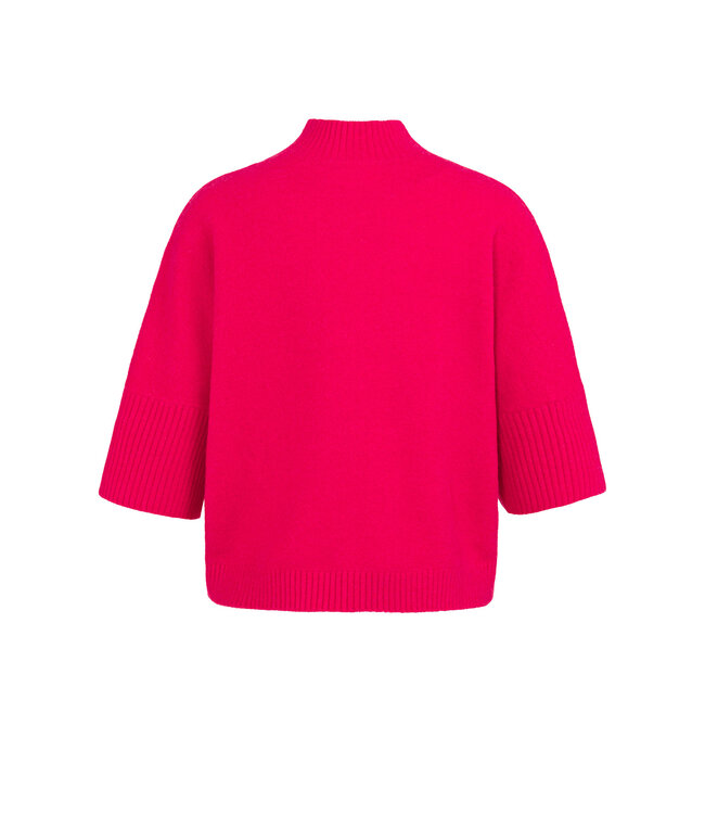 Yaya 01-000437-601 Trui met geribde mouwen