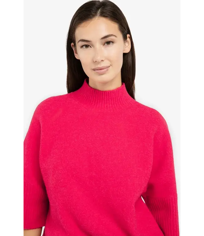 Yaya 01-000437-601 Trui met geribde mouwen