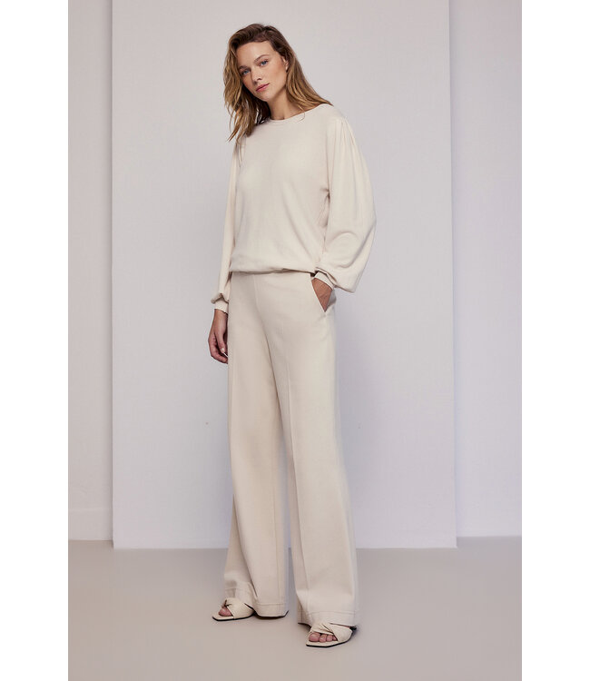 Summum Woman Rome-11580 Bootcut punto milano trousers