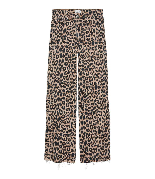 Catwalk Junkie 2402030019 Loose fit jeans leopard