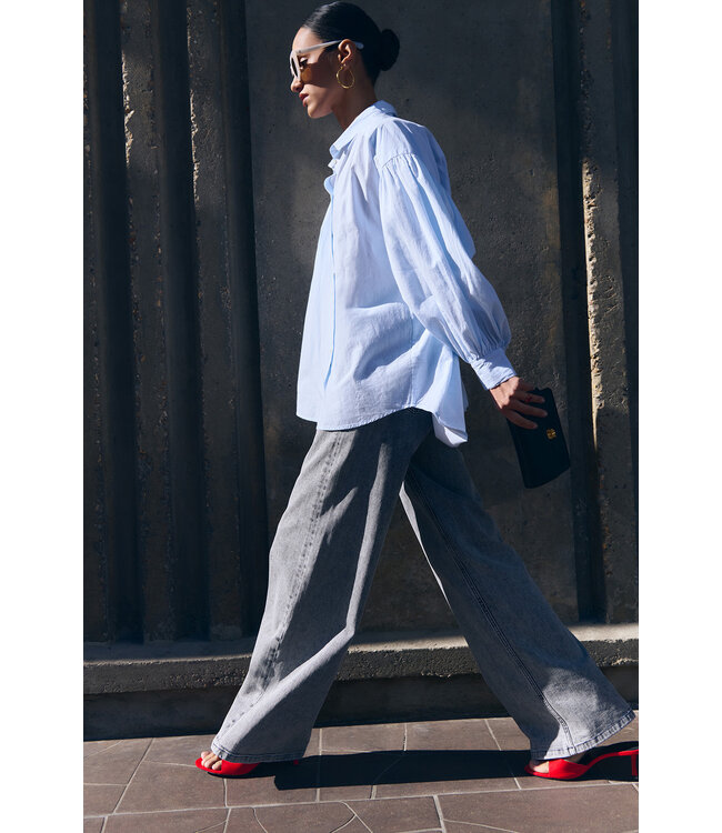 BY-BAR AMSTERDAM 102005 Sarah chambray blouse