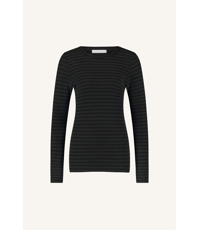 BY-BAR AMSTERDAM 25511018 Longsleeve melange stripe
