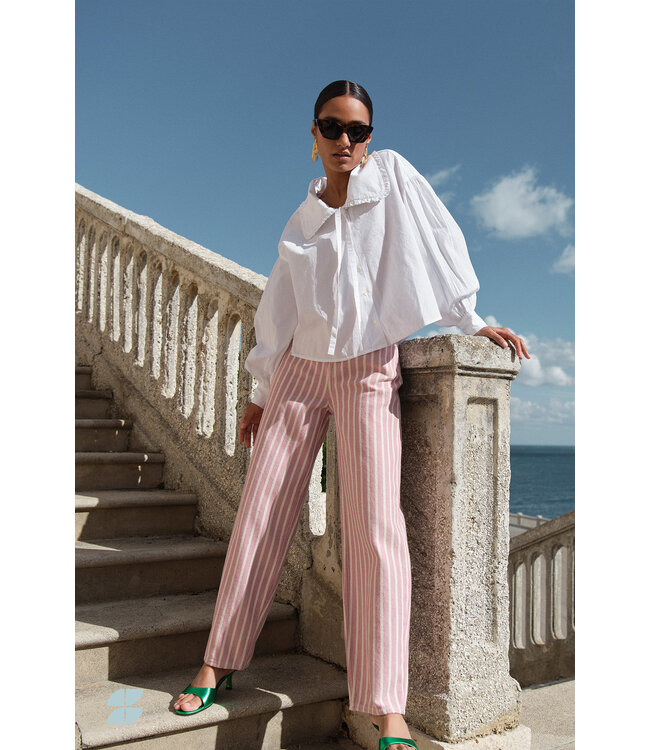 BY-BAR AMSTERDAM 26218031 lew pink rocky pants