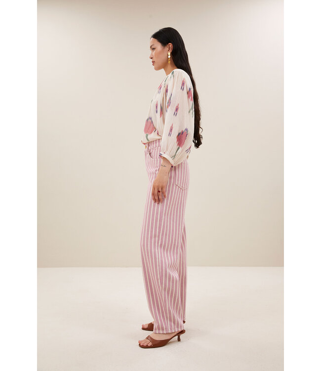 BY-BAR AMSTERDAM 26218031 lew pink rocky pants