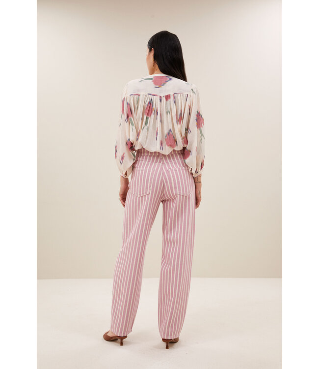 BY-BAR AMSTERDAM 26218031 lew pink rocky pants