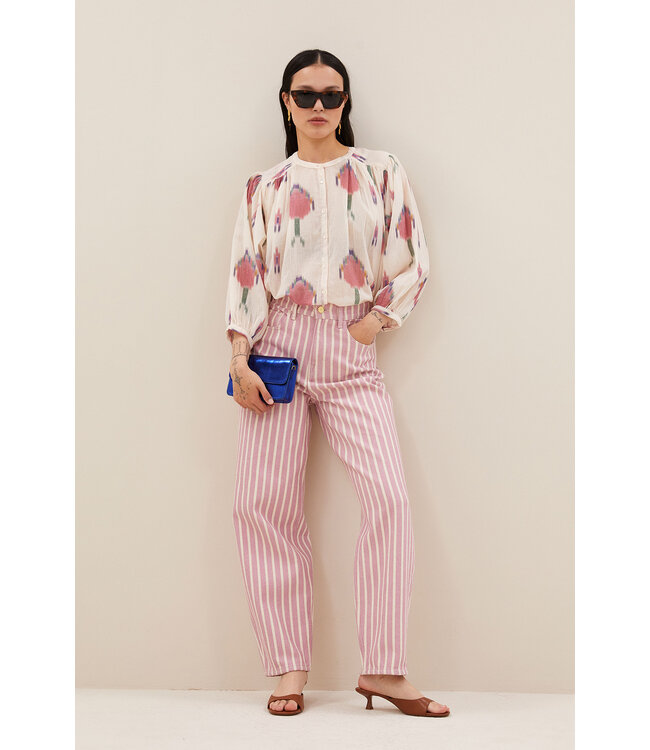 BY-BAR AMSTERDAM 26218031 lew pink rocky pants