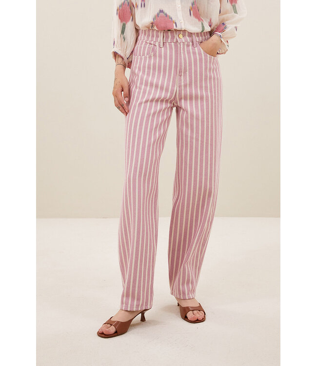 BY-BAR AMSTERDAM 26218031 lew pink rocky pants