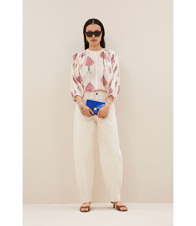 BY-BAR AMSTERDAM 26112020 becky ikat blouse