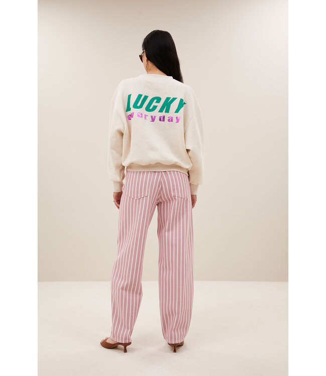 BY-BAR AMSTERDAM 26218902 bibi melange lucky everyday sweater