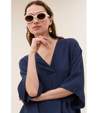 BY-BAR AMSTERDAM owen viscose blouse