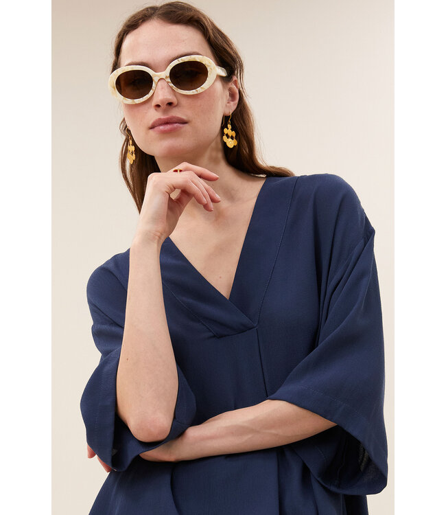 BY-BAR AMSTERDAM owen viscose blouse