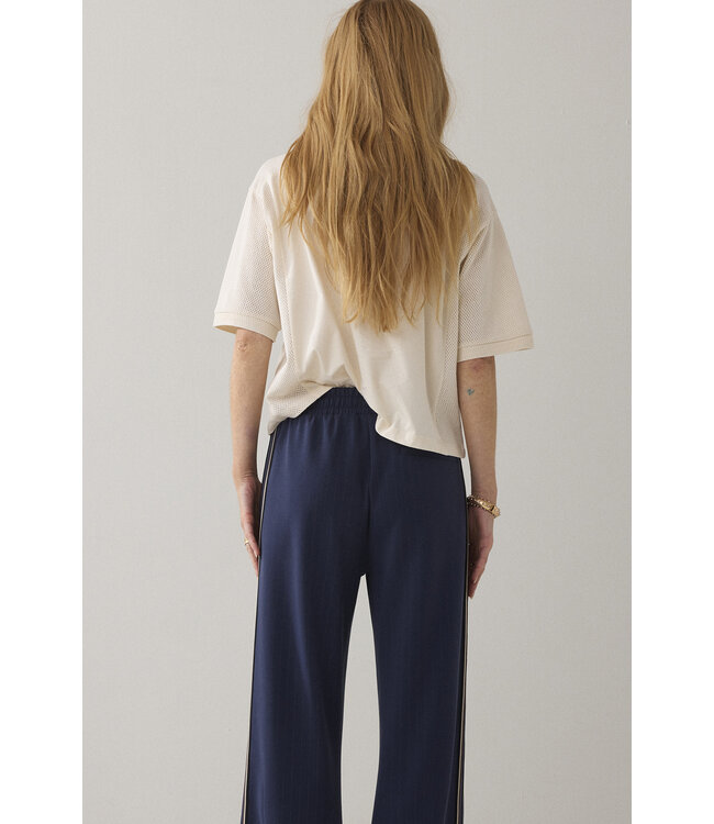 Summum Woman 4s2923-30716 Trouser Pinstripe scuba