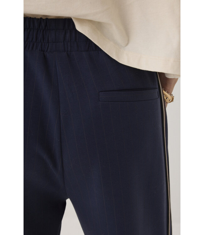 Summum Woman 4s2923-30716 Trouser Pinstripe scuba