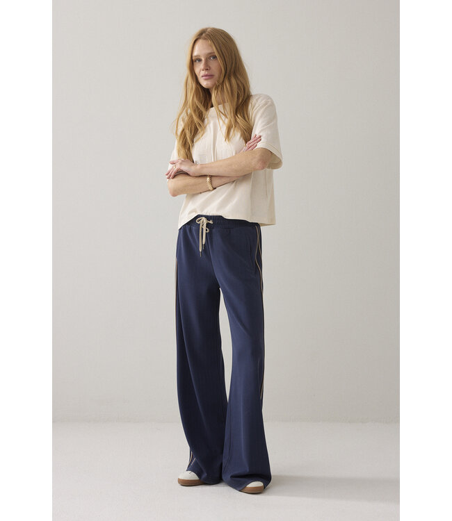 Summum Woman 4s2923-30716 Trouser Pinstripe scuba