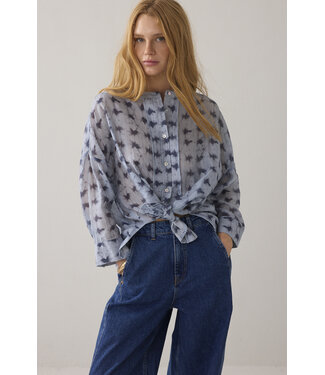 Summum Woman Blouse Tie dye stripe