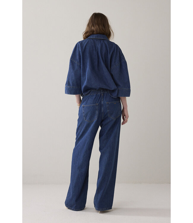 Summum Woman 4s2908-5184 Denim pull-on