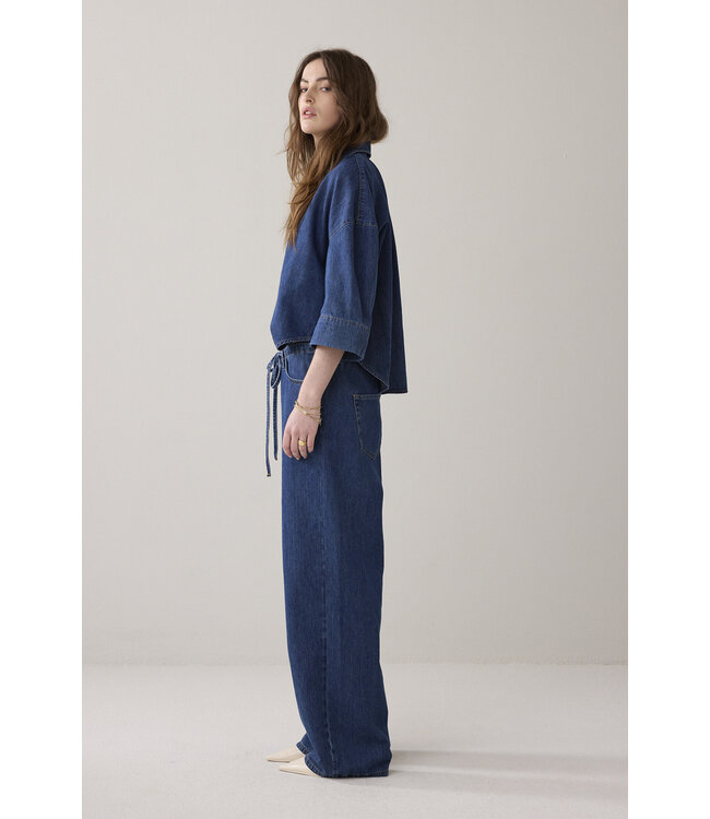 Summum Woman 4s2908-5184 Denim pull-on