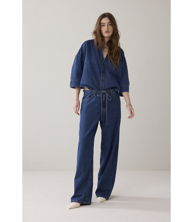 Summum Woman 4s2908-5184 Denim pull-on