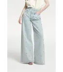 Homage H-CS26M02 Palazzo jeans with eyelets