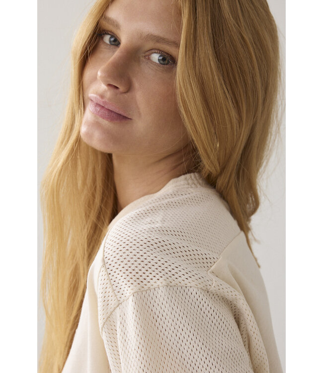 Summum Woman 3s5282-30765 Top Mesh and jersey