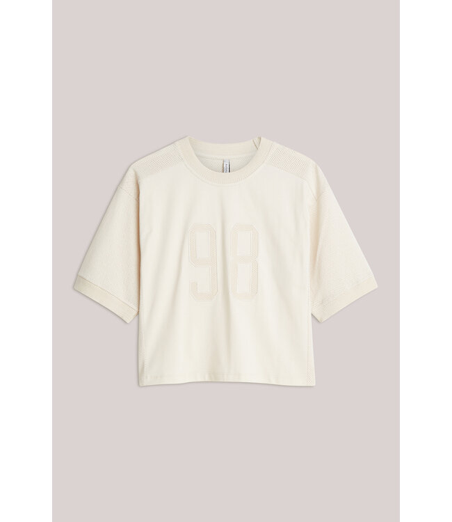 Summum Woman 3s5282-30765 Top Mesh and jersey