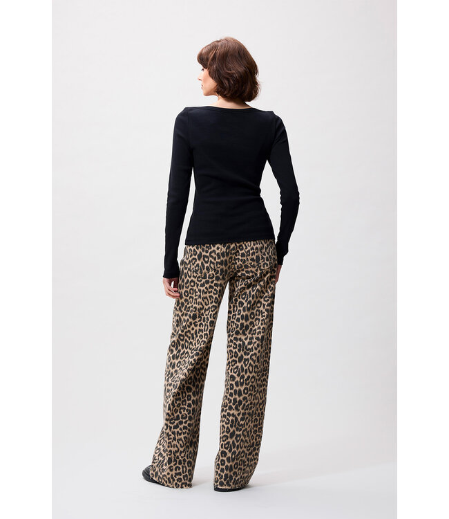 Catwalk Junkie 2504020406  Boatneck rib long sleeve