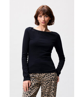 Catwalk Junkie Boatneck rib long sleeve