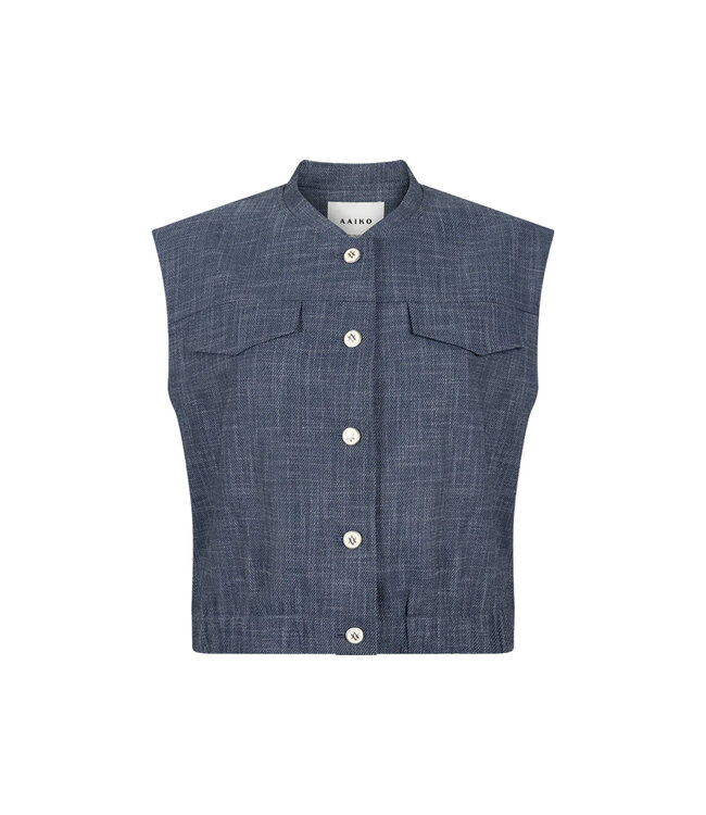 Aaiko Olivia gilet denim