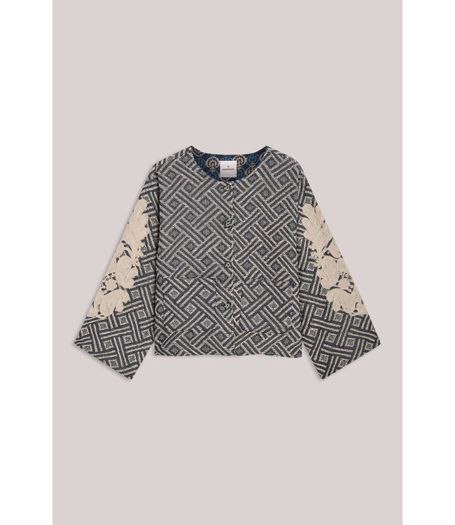 Summum Woman 1s1284-12411 Jacket jacquard reversible