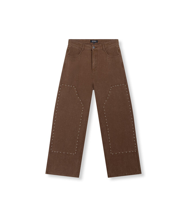 Refined Department R2602173890 ladies woven relaxed star jeans  PAYTON